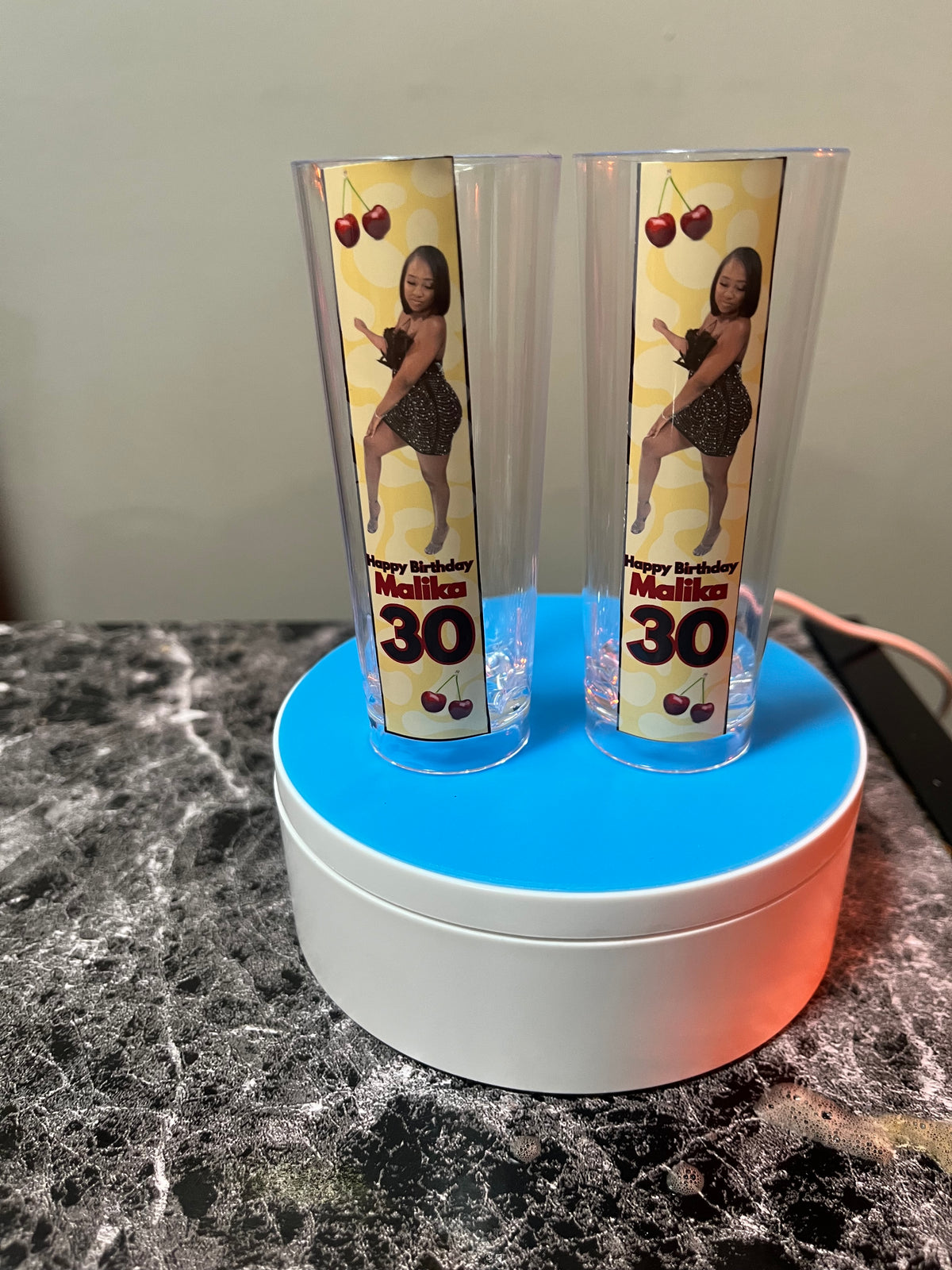Plastic Cups, Foam Cups, or Shot Glasses (tall or short)