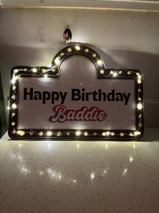 LED Club Sign