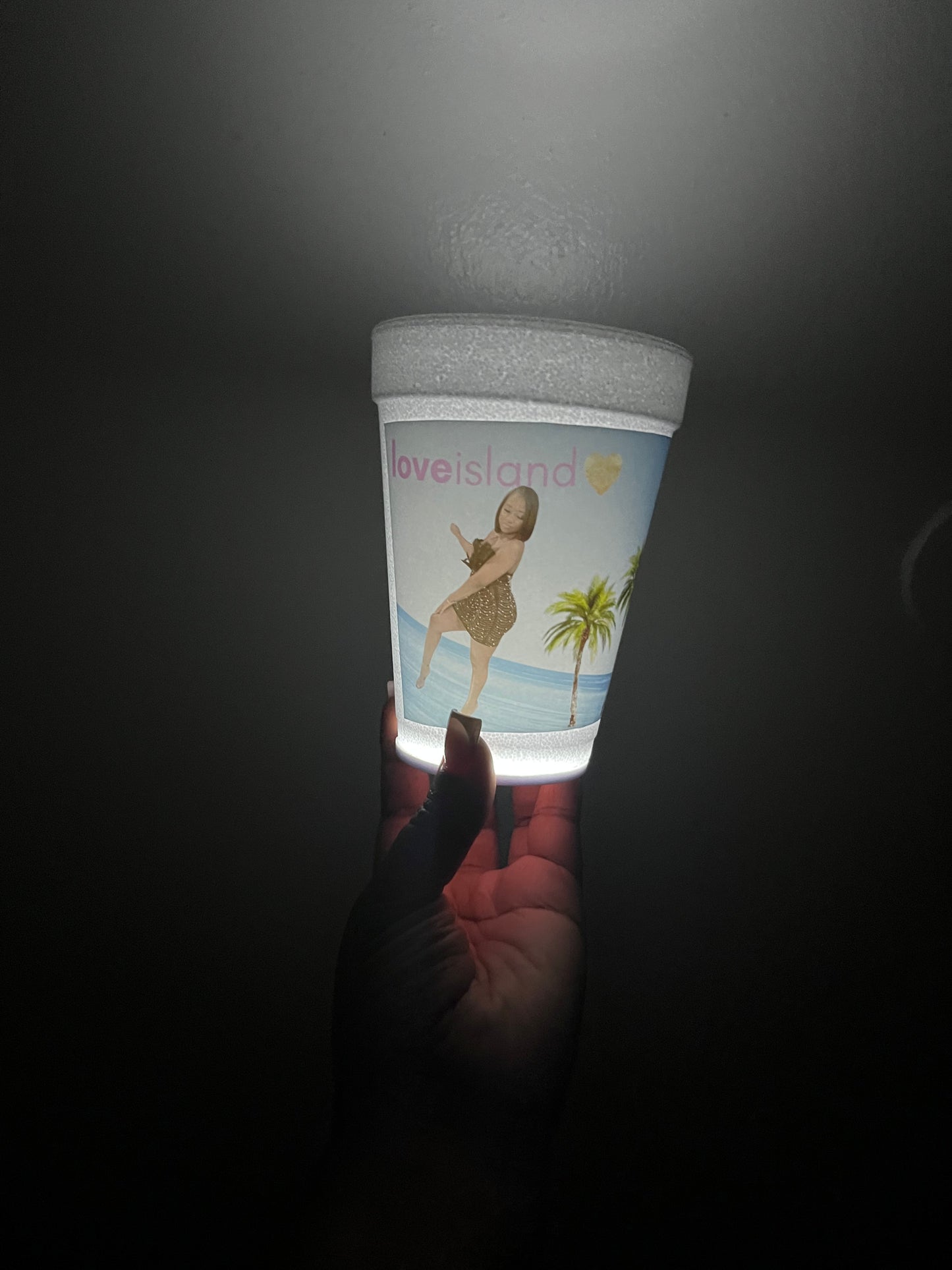 LED foam cups