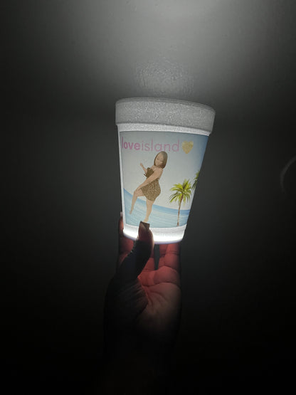 LED foam cups