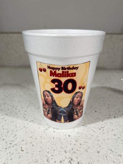 Plastic Cups, Foam Cups, or Shot Glasses (tall or short)